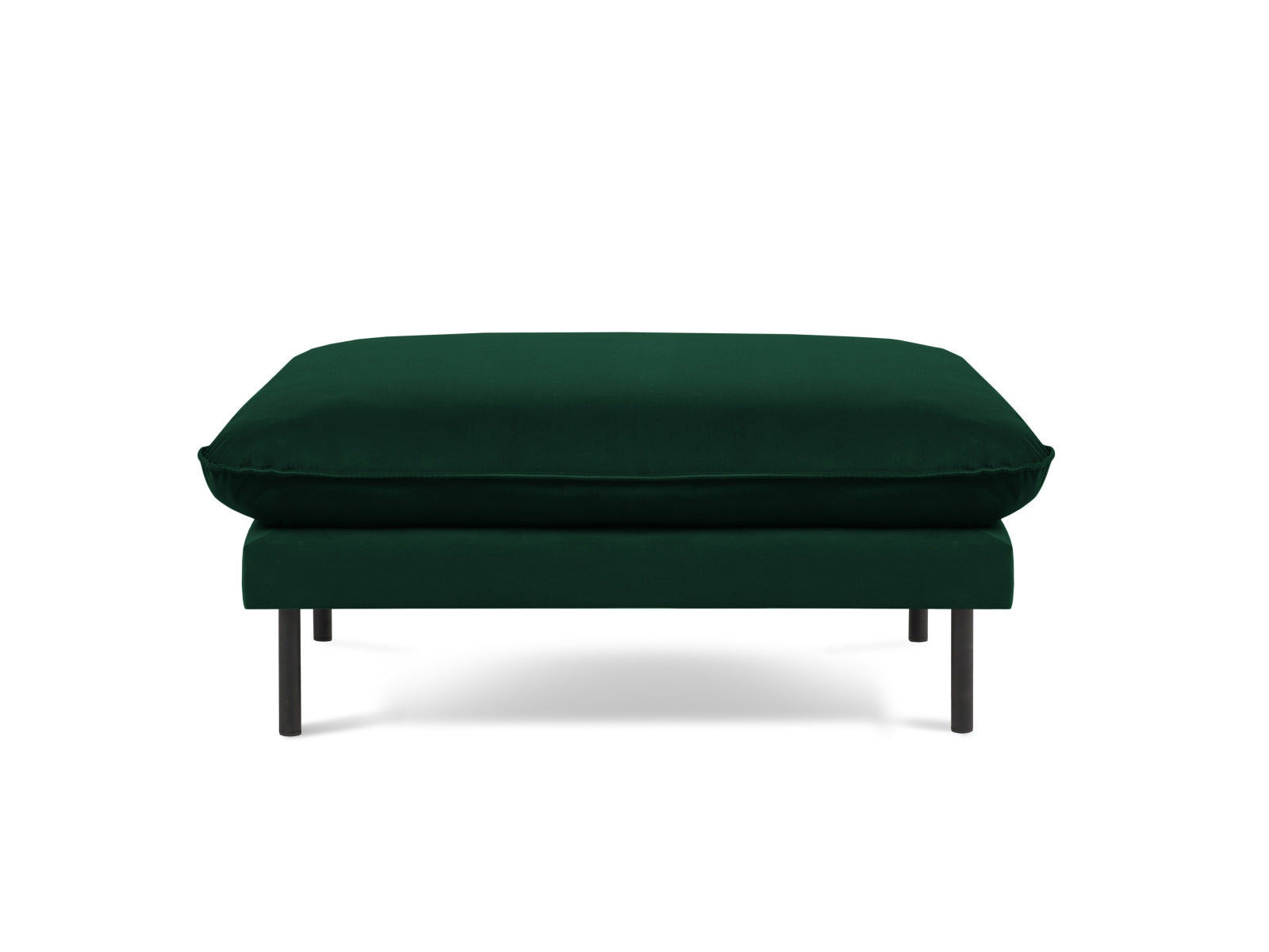 Eleganter Vienna Velour Pouf 80cm von Cosmopolitan Design – vielseitig, stilvoll und bequem. Perfekt für jedes Zuhause!
