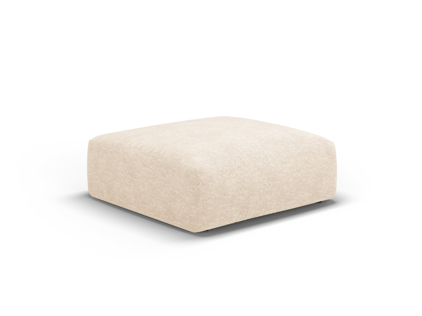 1-Sitzer Pouf Matera in Light Beige-Haga präsentiert im Onlineshop von KAQTU Design AG. Pouf ist von Cosmopolitan Design