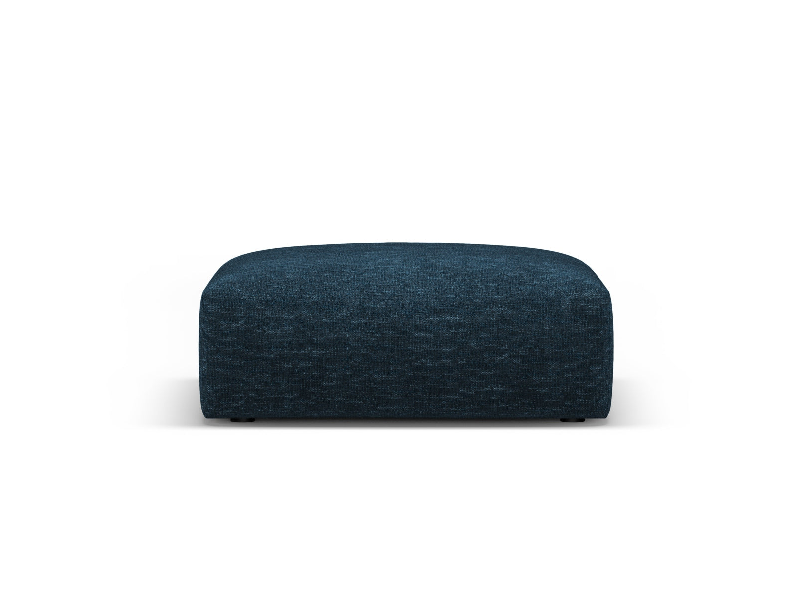 Eleganter 1-Sitzer Pouf Matera in Royal Blue, ideal für stilvolle Wohnräume und entspannende Momente, designt von Cosmopolitan Design.