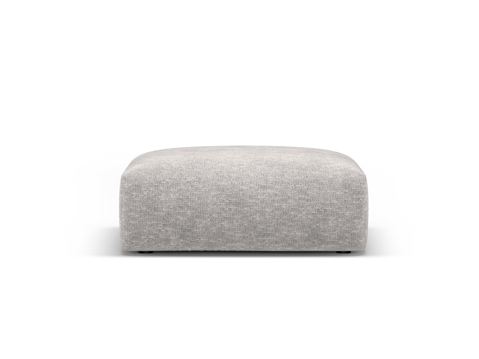 Stylischer 1-Sitzer Pouf Matera in elegantem Grau, perfekt für entspannte Wohnatmosphäre. Hochwertige Verarbeitung und modernes Design von Cosmopolitan Design.