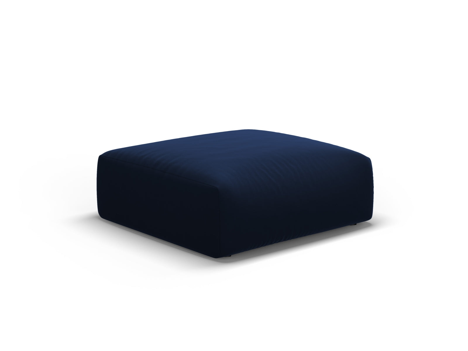 1-Sitzer Pouf Matera in Royal Blue-Salvador präsentiert im Onlineshop von KAQTU Design AG. Pouf ist von Cosmopolitan Design