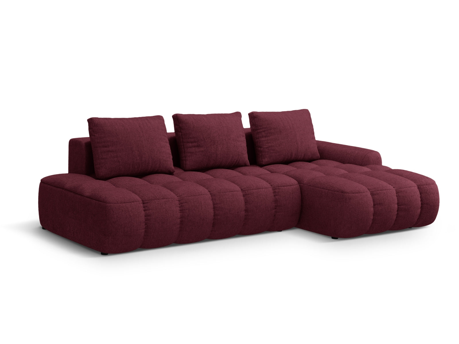 Erleben Sie das vielseitige Linz Ecksofa rechts mit Schlaffunktion und Stauraum. Perfekt für gemütliche Abende und platzsparende Lösungen.