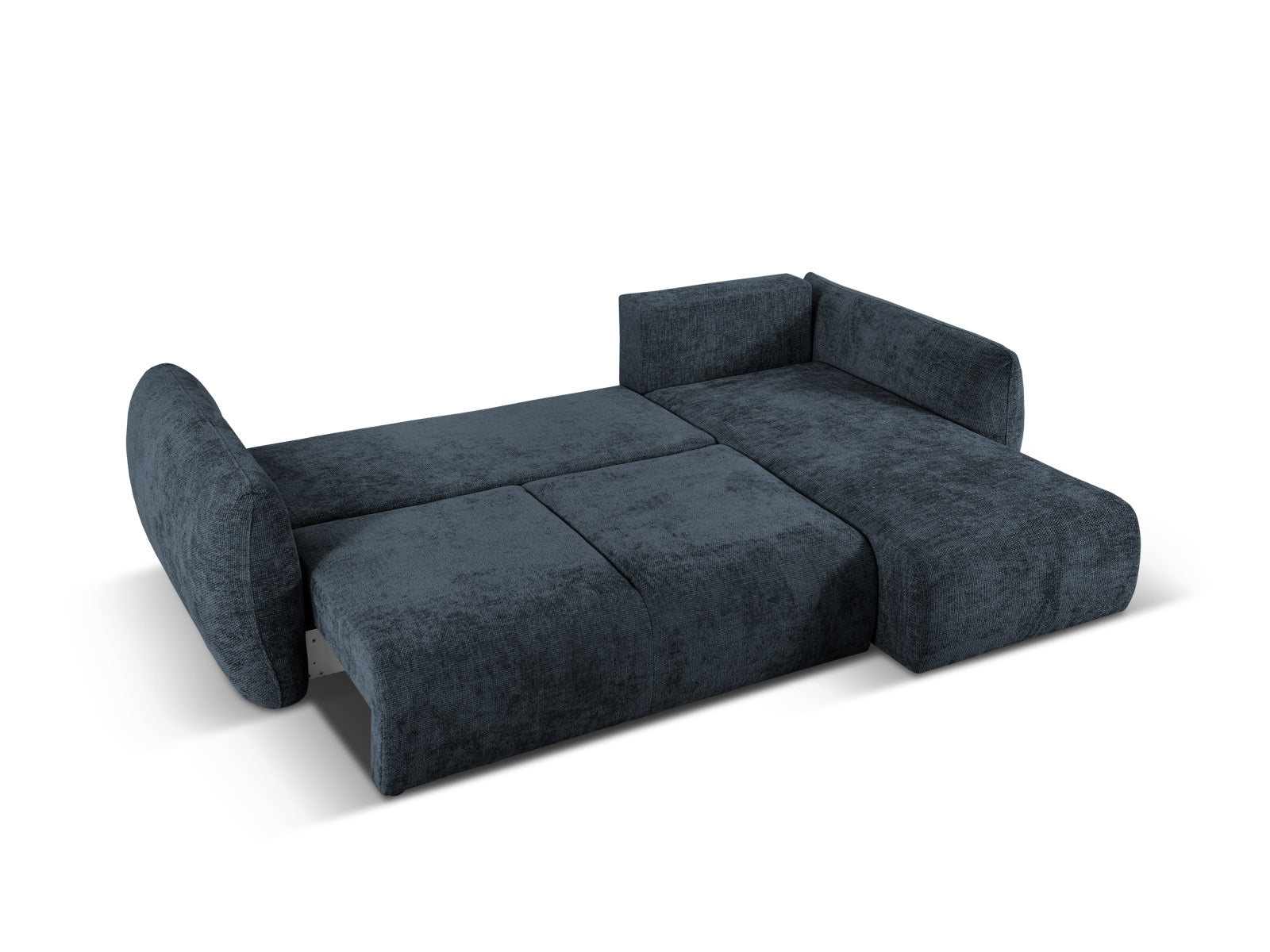 Stylisches Ecksofa für 4 Personen mit Schlaffunktion und Stauraum, perfekt für gemütliche Abende und platzsparende Lösungen.