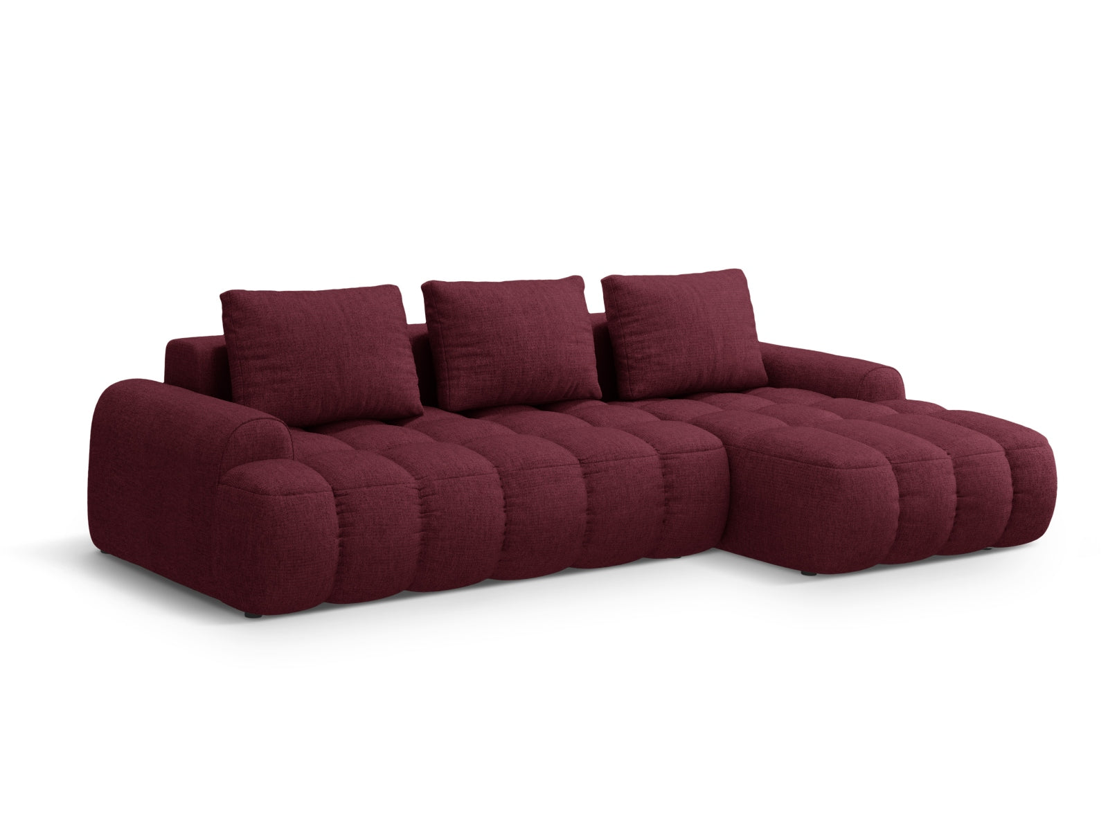 Erleben Sie das vielseitige Linz Ecksofa rechts mit Schlaffunktion und Stauraum. Perfekt für gemütliche Abende und platzsparende Lösungen.