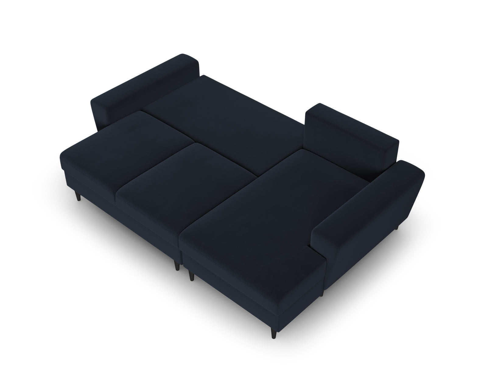 Erleben Sie das Kyoto Velour Ecksofa rechts – ein stilvolles 4-Sitzer Sofa mit praktischer Schlaffunktion und Stauraum für Ihr Zuhause.