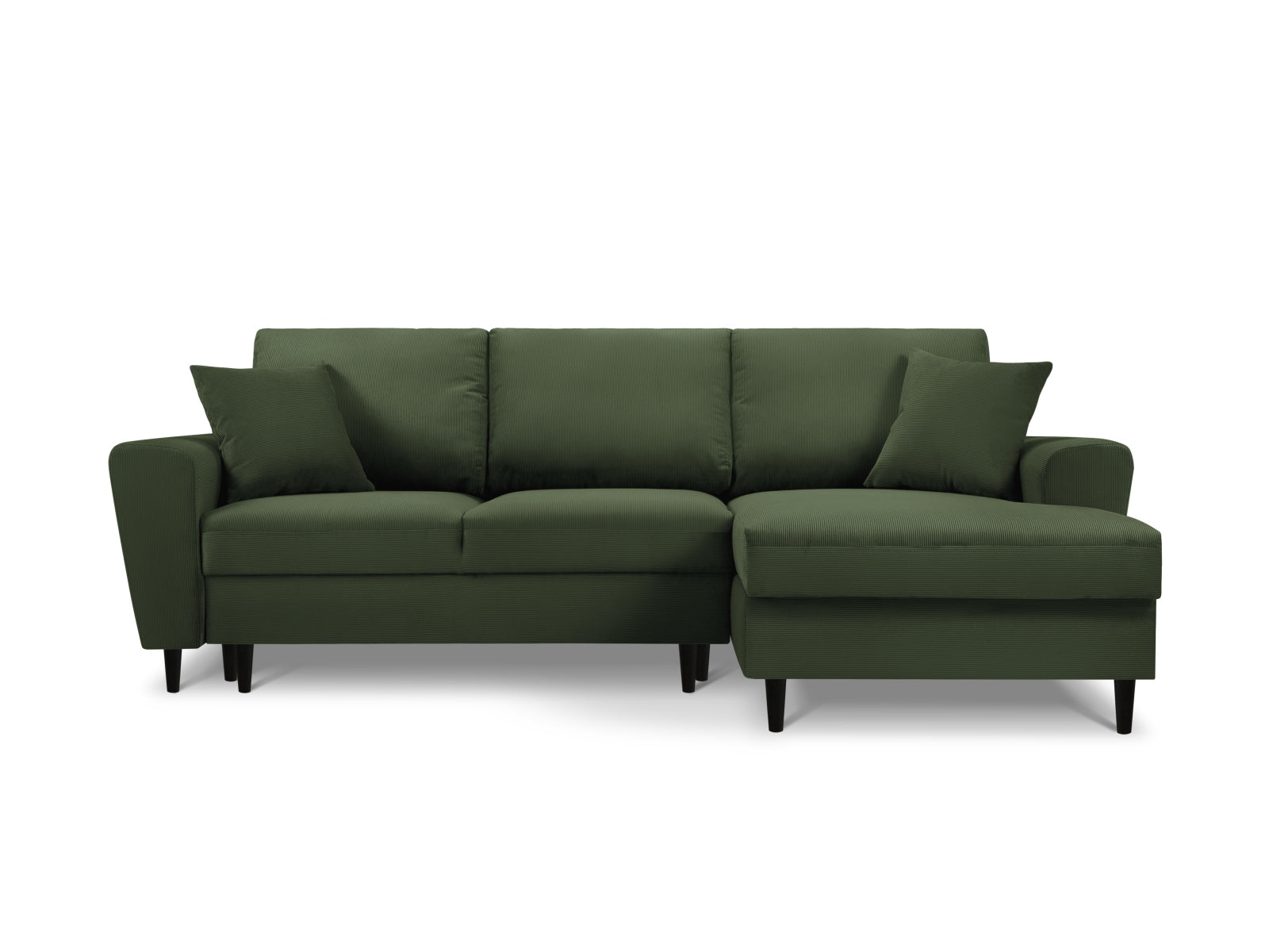 Entdecken Sie das stilvolle Kyoto Ecksofa rechts mit Schlaffunktion und Stauraum. Ideal für Ihr Wohnzimmer, bietet es Komfort und praktische Lösungen.