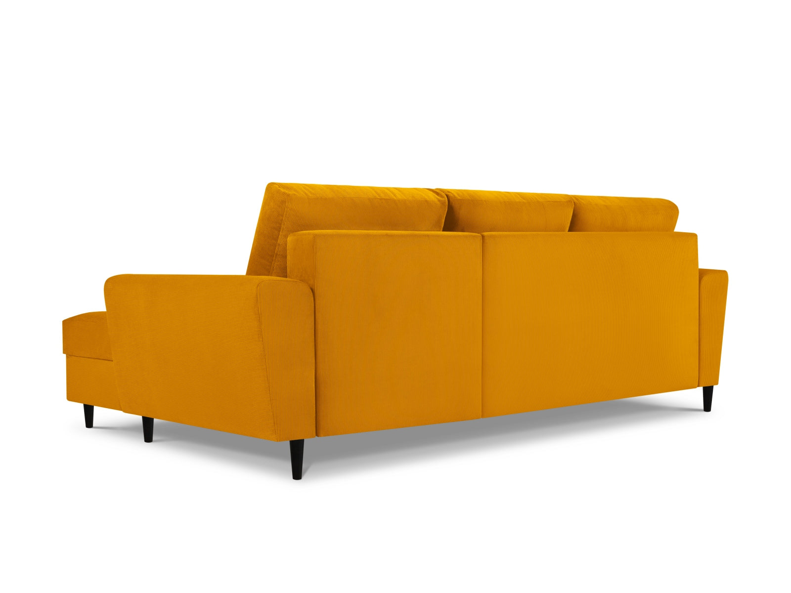 Entdecken Sie das Kyoto Ecksofa rechts von Cosmopolitan Design – ein stilvolles 4-Sitzer Sofa mit praktischer Schlaffunktion und Stauraum für Ihr Wohnzimmer.
