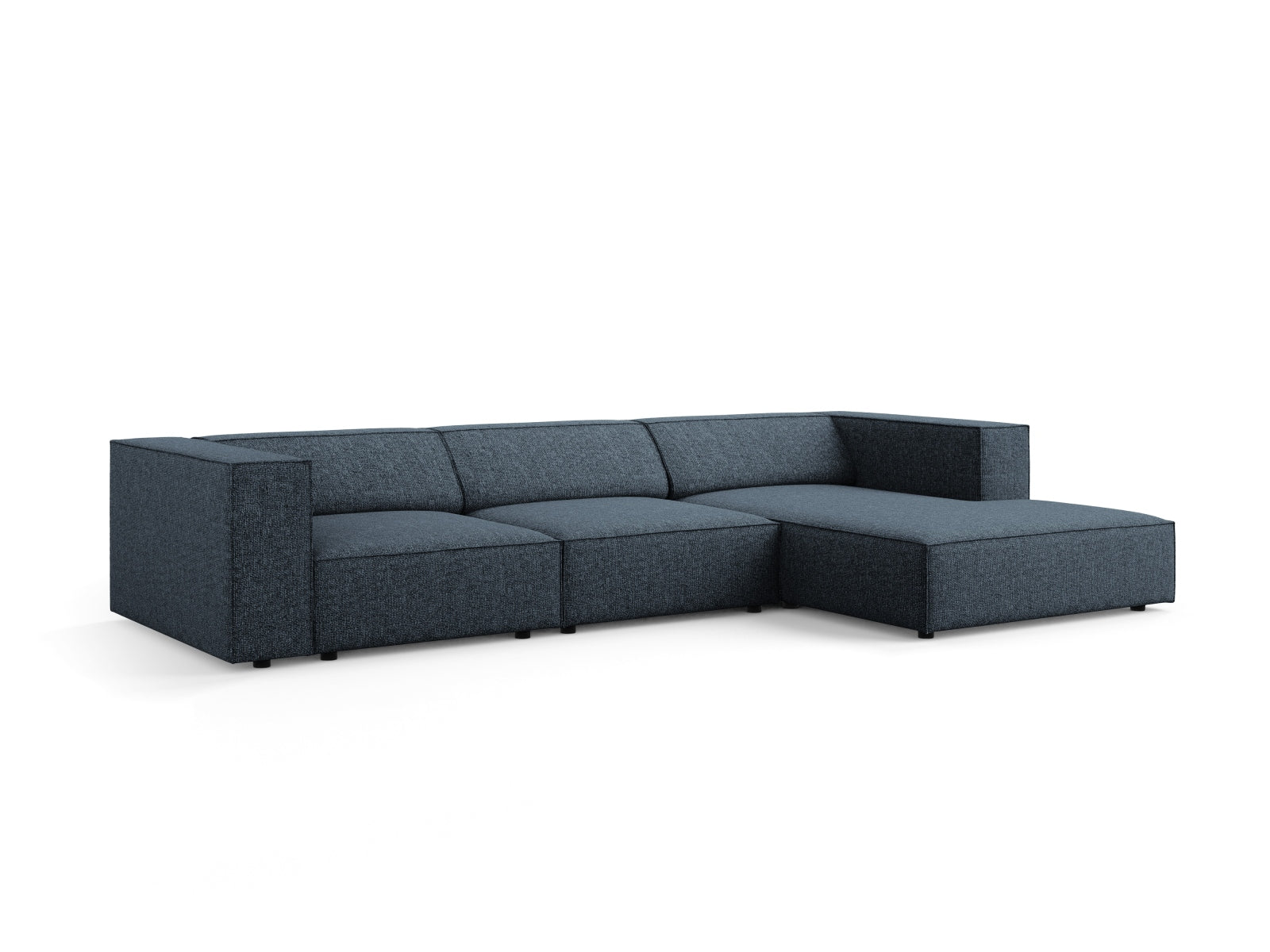 Arendal Ecksofa rechts 4 Sitzer in Royal Blue präsentiert im Onlineshop von KAQTU Design AG. Ecksofa rechts ist von Cosmopolitan Design