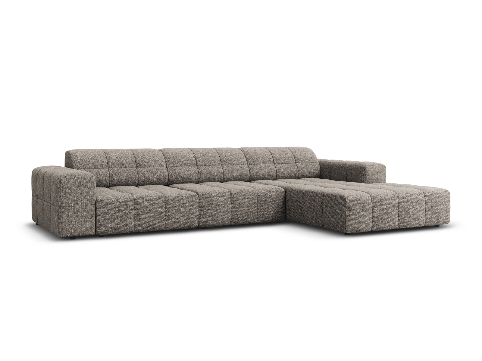 Chicago Ecksofa rechts 4 Sitzer 166cm in Grey präsentiert im Onlineshop von KAQTU Design AG. Ecksofa rechts ist von Cosmopolitan Design