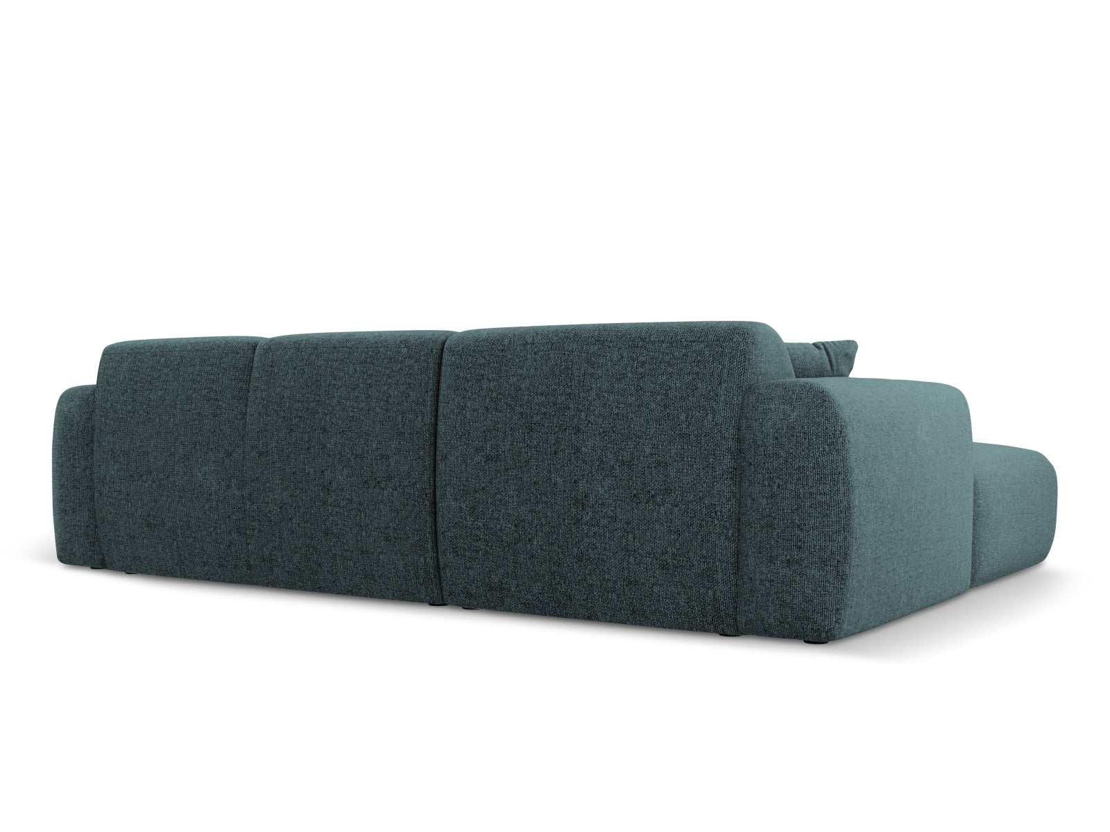 Nolio Ecksofa rechts 4 Sitzer 170cm in Petrol präsentiert im Onlineshop von KAQTU Design AG. Ecksofa rechts ist von Cosmopolitan Design