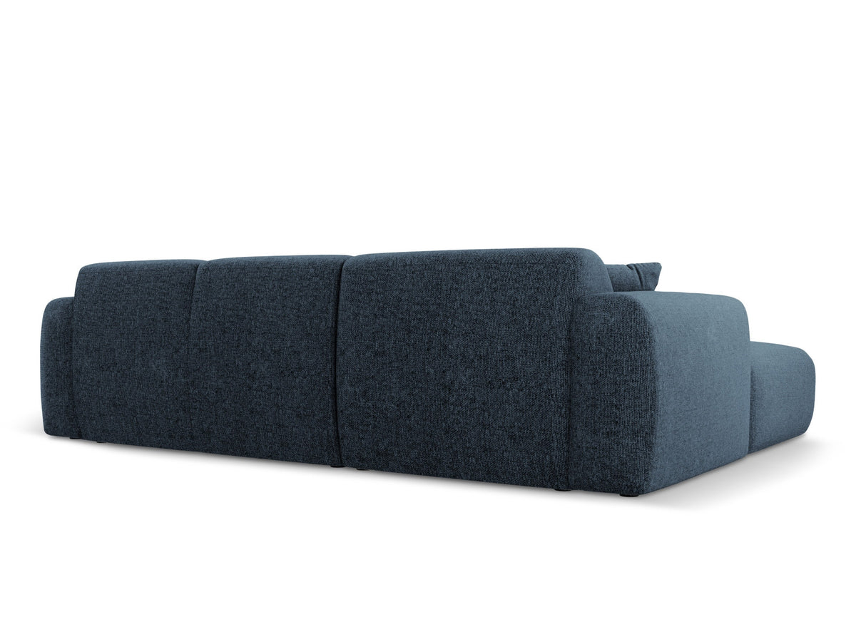 Nolio Ecksofa rechts 4 Sitzer 170cm in Royal Blue-Haga präsentiert im Onlineshop von KAQTU Design AG. L-Sofa rechts ist von Cosmopolitan Design