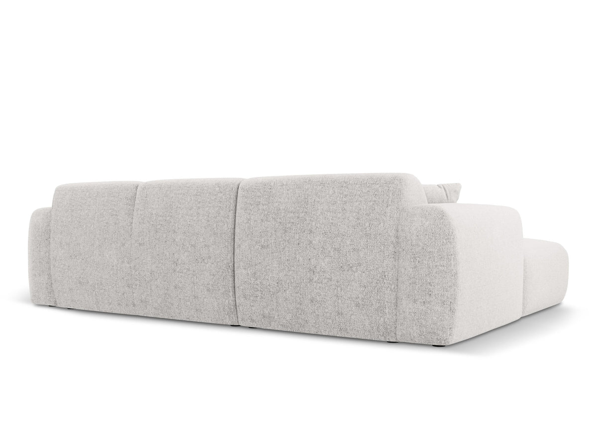 Nolio Ecksofa rechts 4 Sitzer 170cm in Light Grey-Haga präsentiert im Onlineshop von KAQTU Design AG. L-Sofa rechts ist von Cosmopolitan Design