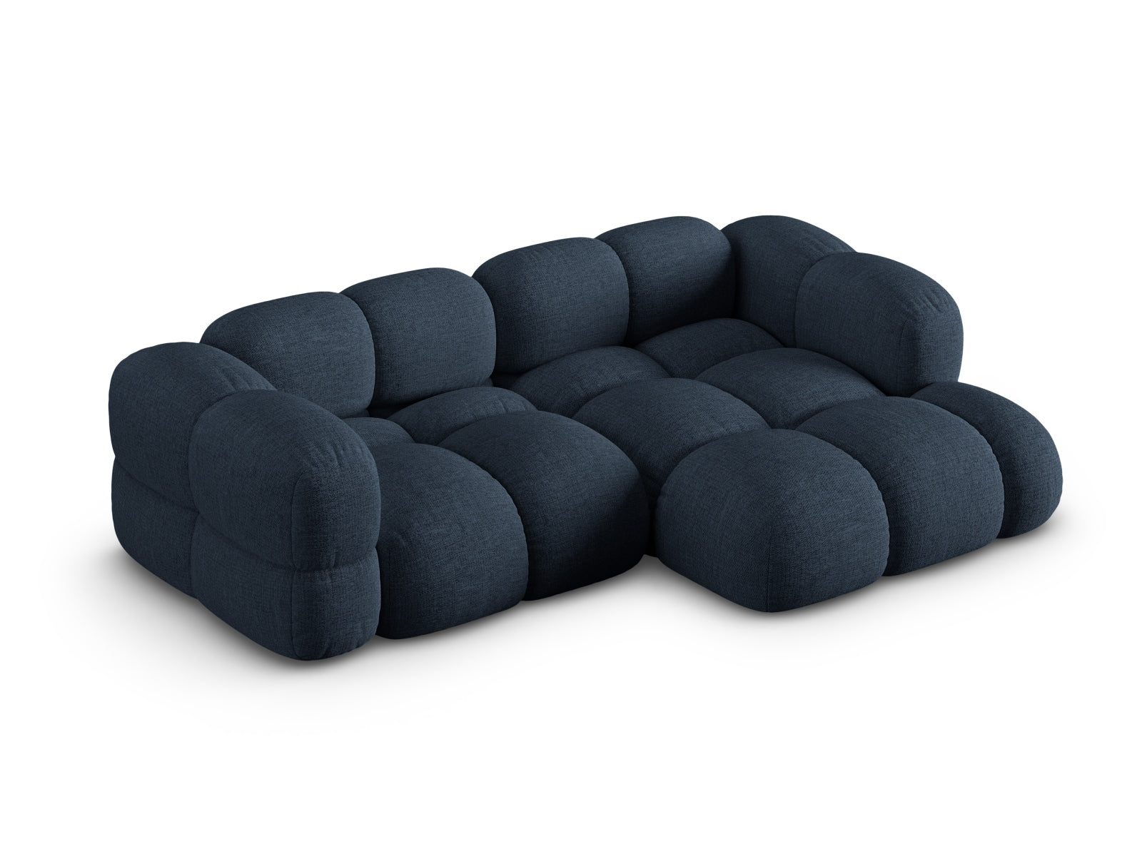 Modernes Loretto Ecksofa rechts 3 Sitzer 147cm von Cosmopolitan Design: Hochwertig, bequem und perfekt für kompakte Wohnräume. Jetzt ansehen!