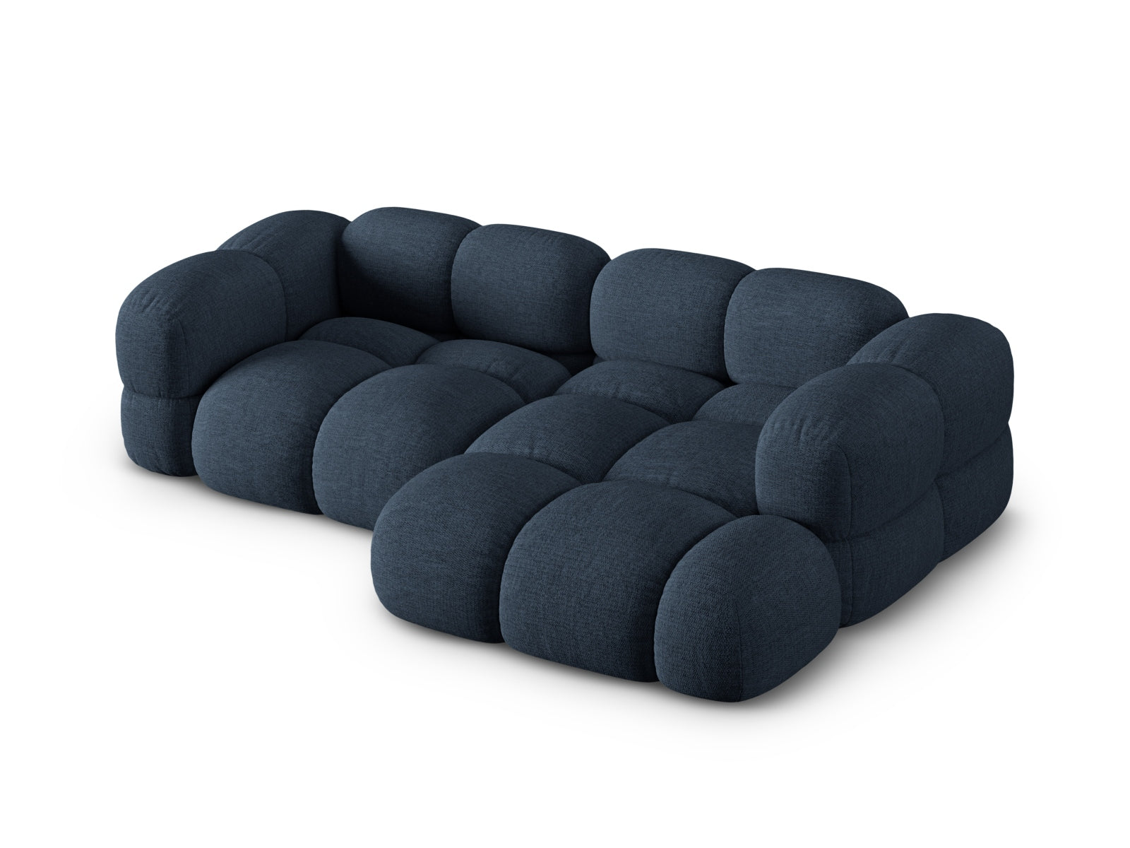 Stylisches Loretto Ecksofa rechts 3 Sitzer 147cm von Cosmopolitan Design: Ideal für kleine Räume, vereint Komfort und elegantes Design. Jetzt entdecken!