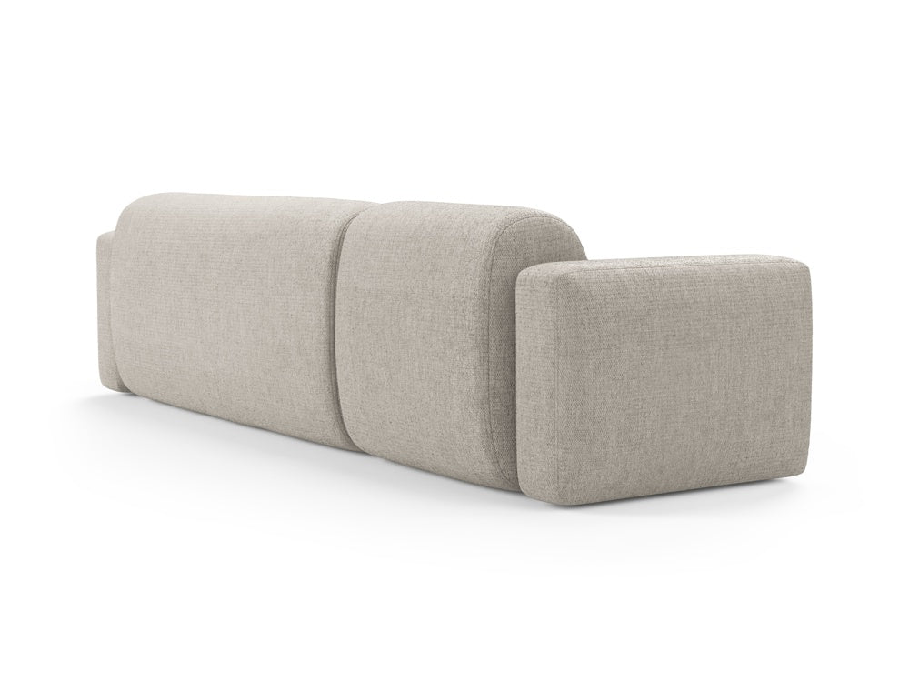 Strino Modular Ecksofa rechts 3 Sitzer in Beige präsentiert im Onlineshop von KAQTU Design AG. Ecksofa rechts ist von Cosmopolitan Design