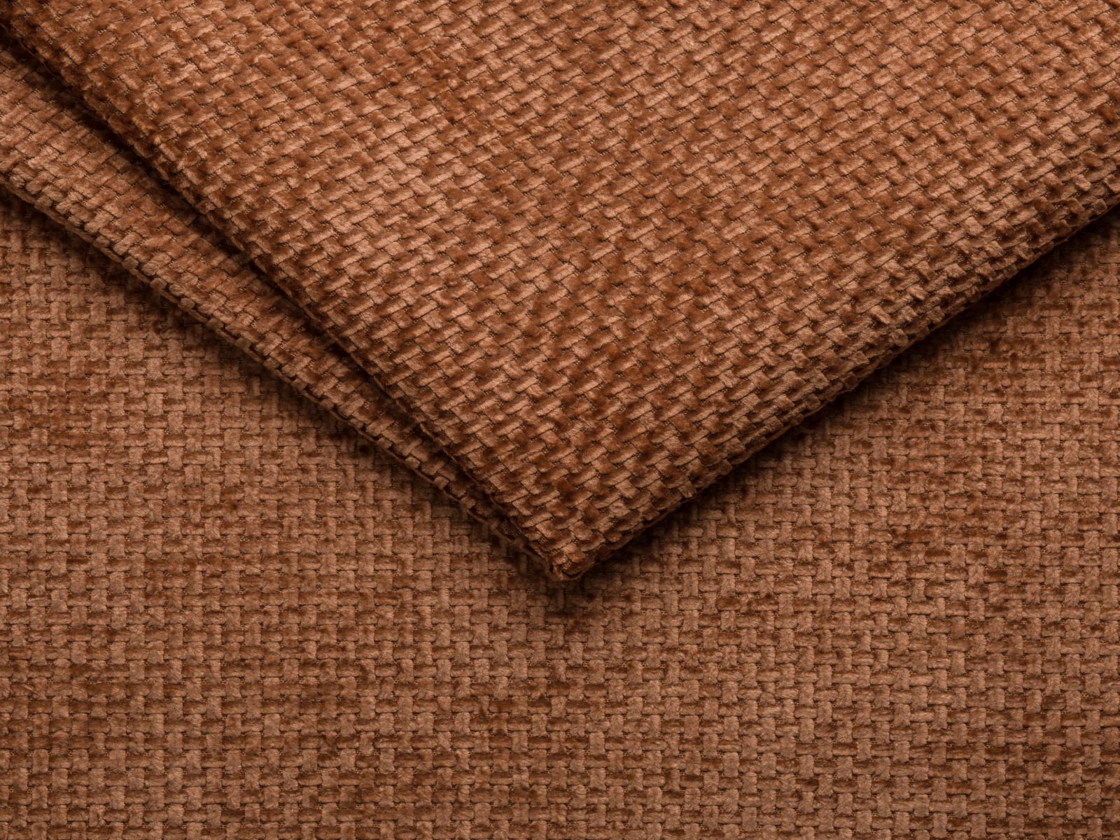 Modernes 3-Sitzer Ecksofa Aveiro in Brick-Eden, perfekt für gemütliche Abende und stilvolle Einrichtungsideen von Cosmopolitan Design.