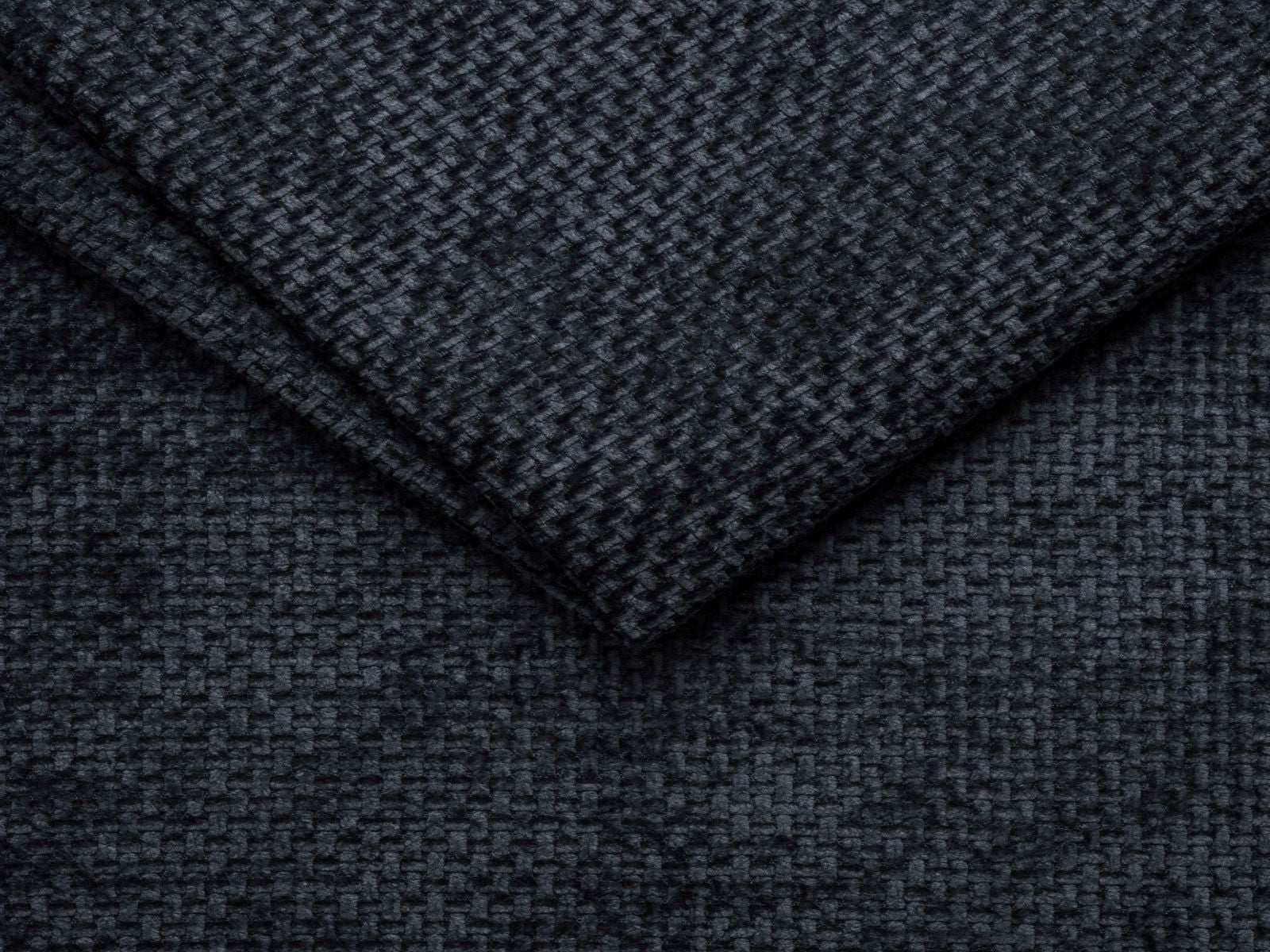 Modernes 3-Sitzer Ecksofa Aveiro in Navy Blue-Eden, perfekt für gemütliche Abende und stilvolle Einrichtungsideen von Cosmopolitan Design.