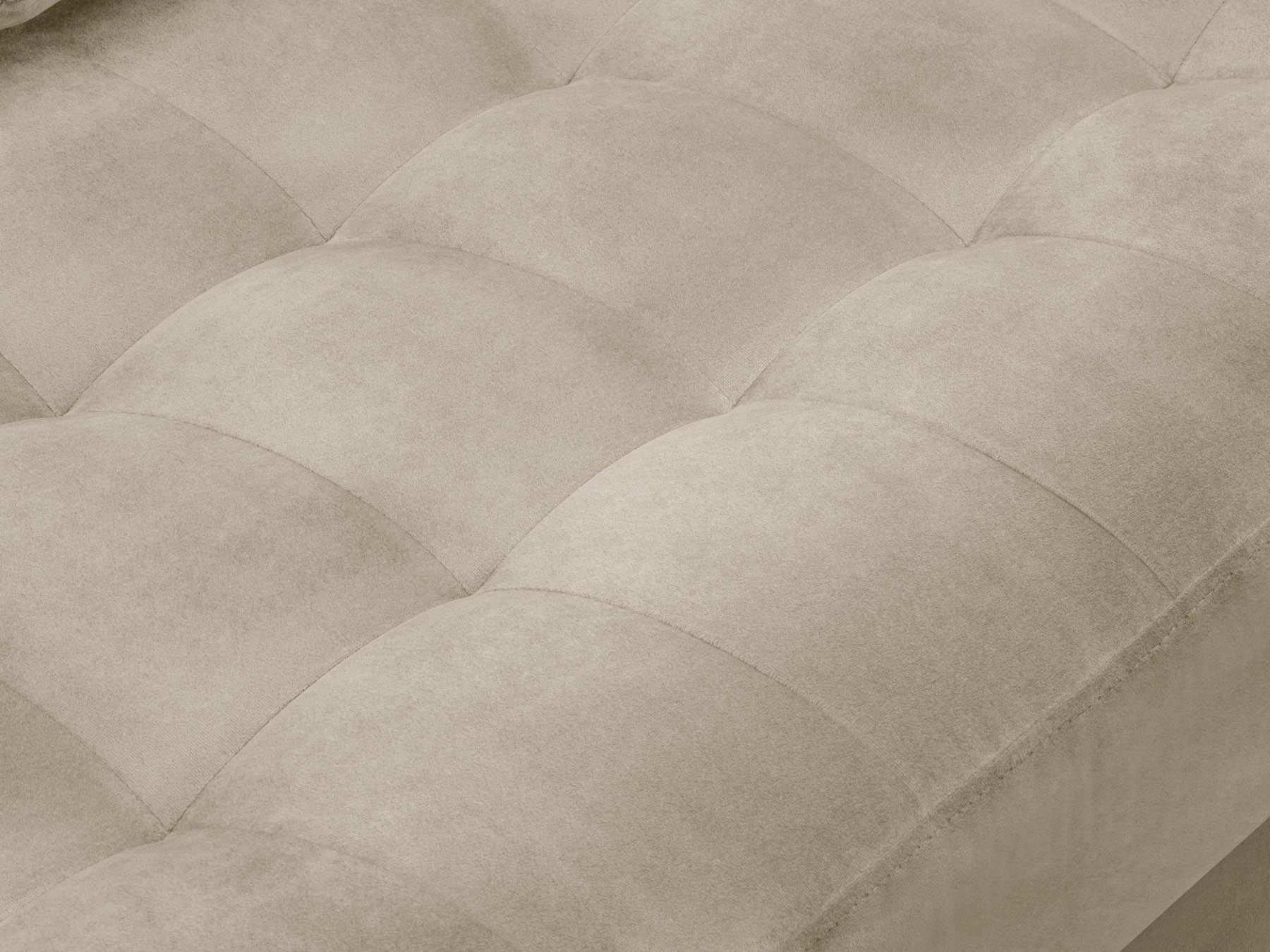 4-Sitzer Ecksofa rechts Aspen in Dark Beige-Salvador präsentiert im Onlineshop von KAQTU Design AG. Ecksofa rechts ist von Cosmopolitan Design