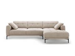 Lazio velvet sofa right 3-seater 174cm