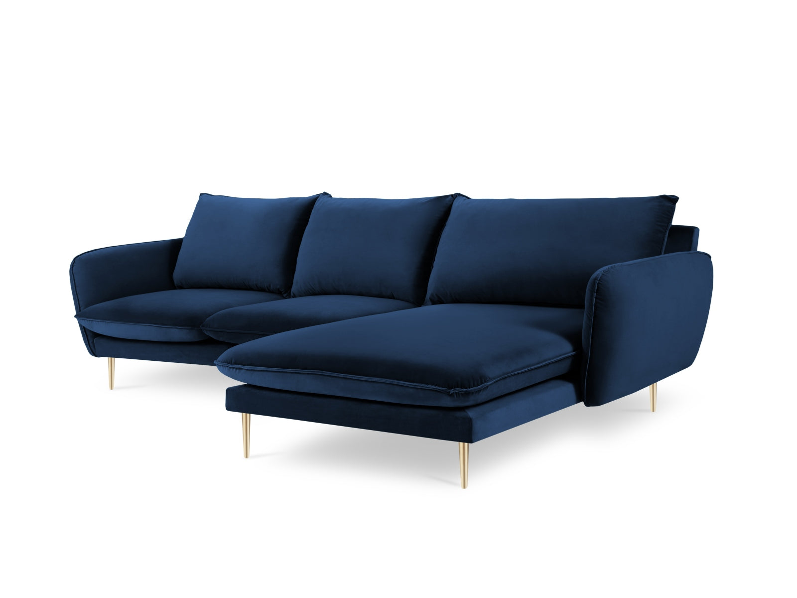 Stilvolles 5-Sitzer Ecksofa in luxuriösem Velour, perfekt für gesellige Abende. Hochwertige Verarbeitung und zahlreiche Farboptionen für Ihr Zuhause.
