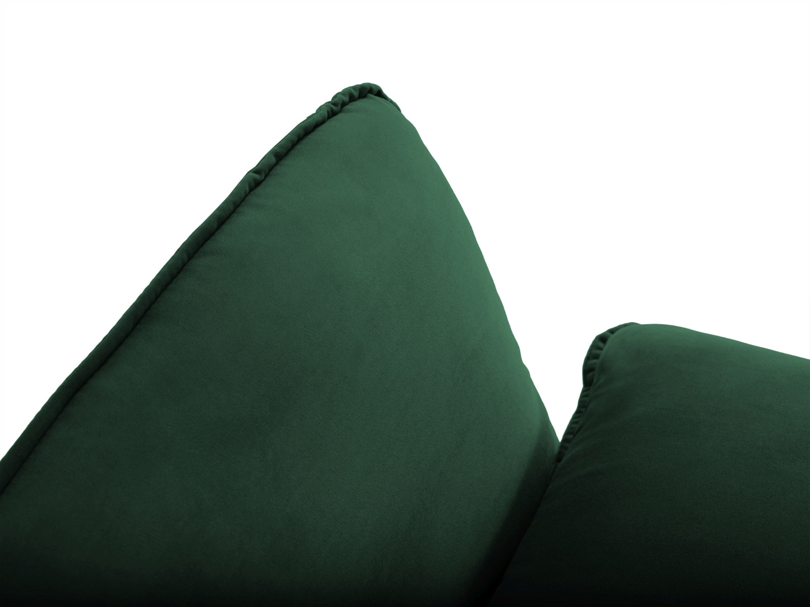 Elegantes Vienna Velour Ecksofa rechts 5 Sitzer 170cm von Cosmopolitan Design. Hochwertiges Velour, optimaler Komfort und zahlreiche Farben für Ihr Zuhause.