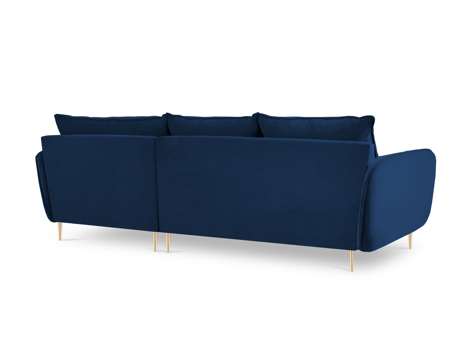 Elegantes 5-Sitzer Ecksofa aus Velour, ideal für Ihr Wohnzimmer. Hoher Komfort, pflegeleicht und in verschiedenen Farben erhältlich.