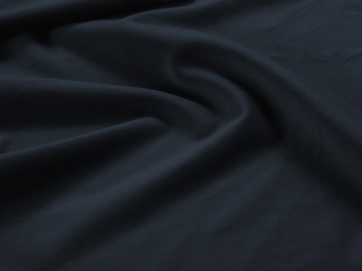 Vienna Velour Ecksofa rechts 5 Sitzer 170cm in Dark Blue/Schwarz-Bluvel präsentiert im Onlineshop von KAQTU Design AG. Ecksofa rechts ist von Cosmopolitan Design