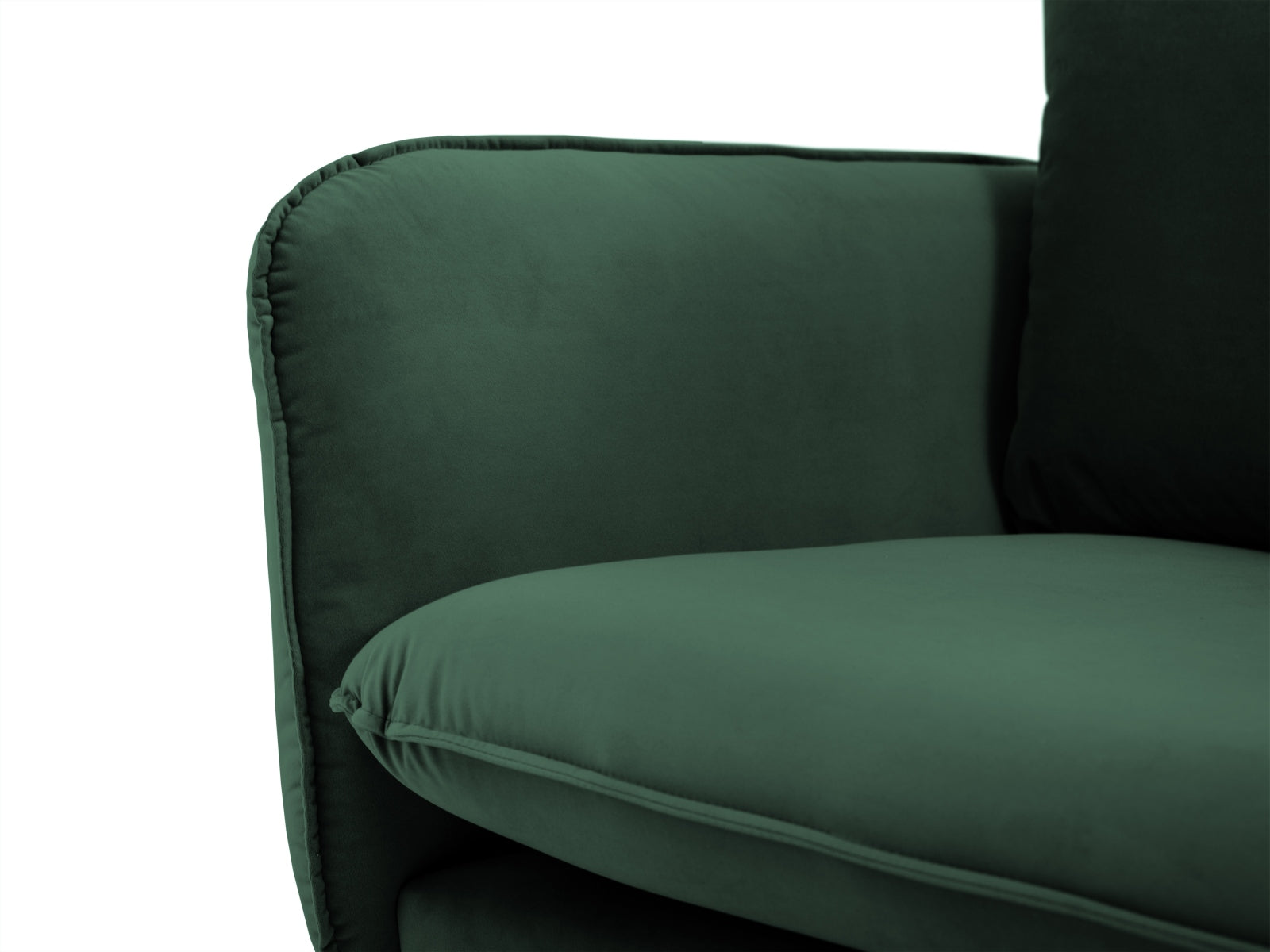 Entdecken Sie das elegante Vienna Velour Ecksofa rechts für 6 Personen. Hochwertiger Velourstoff, optimaler Komfort und modernes Design für Ihr Wohnzimmer.