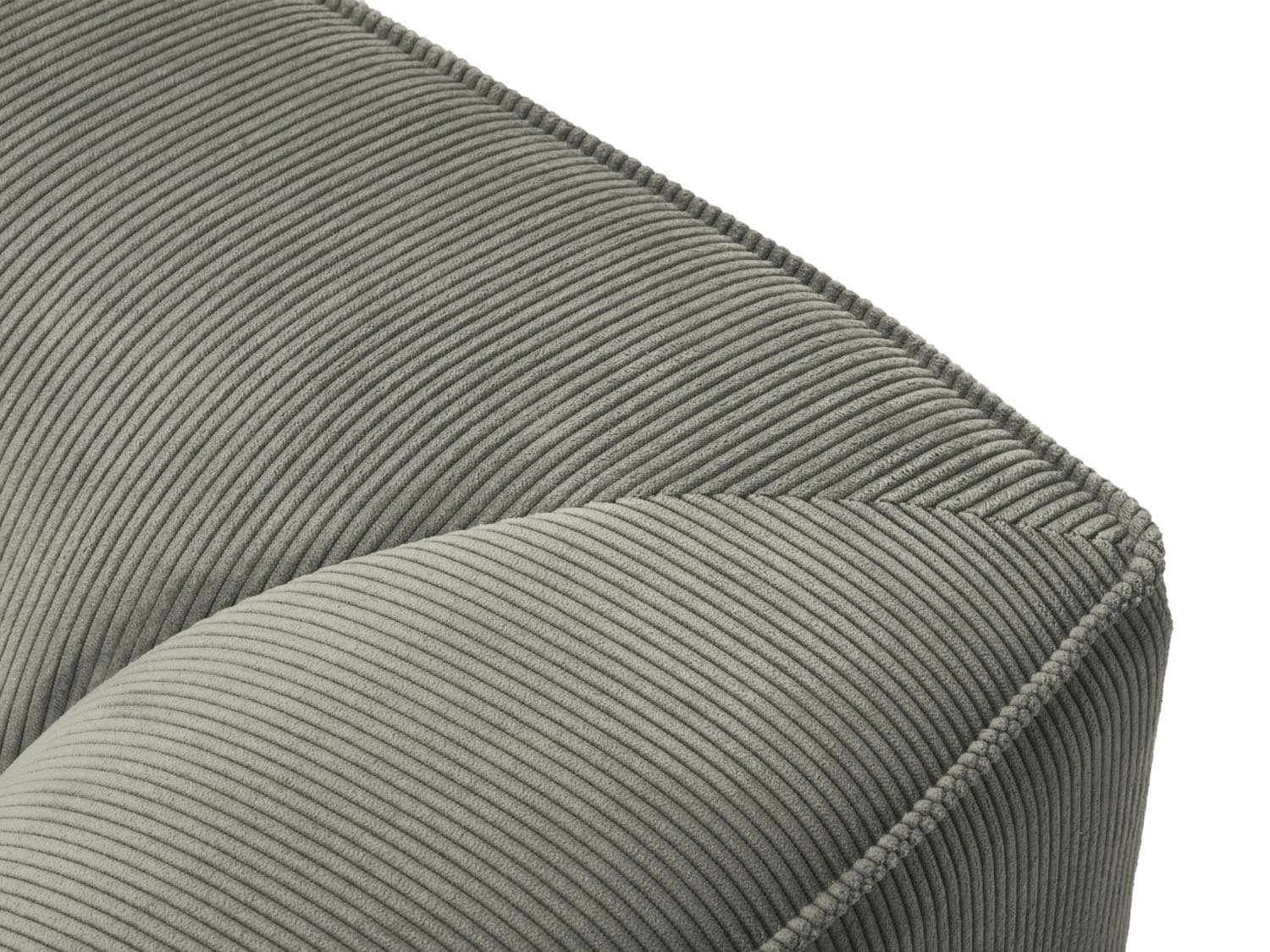 Oslo Modular Ecksofa rechts 3 Sitzer in Light Grey präsentiert im Onlineshop von KAQTU Design AG. Ecksofa rechts ist von Cosmopolitan Design