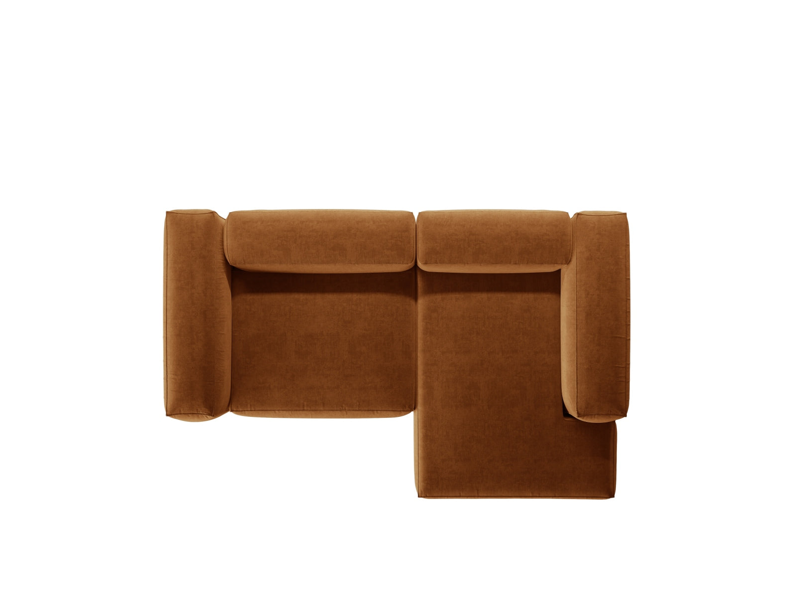 Entdecken Sie das Bergamo Modular Ecksofa rechts von Cosmopolitan Design – ein stilvolles 2-Sitzer Sofa, das Komfort und modernes Design perfekt kombiniert.