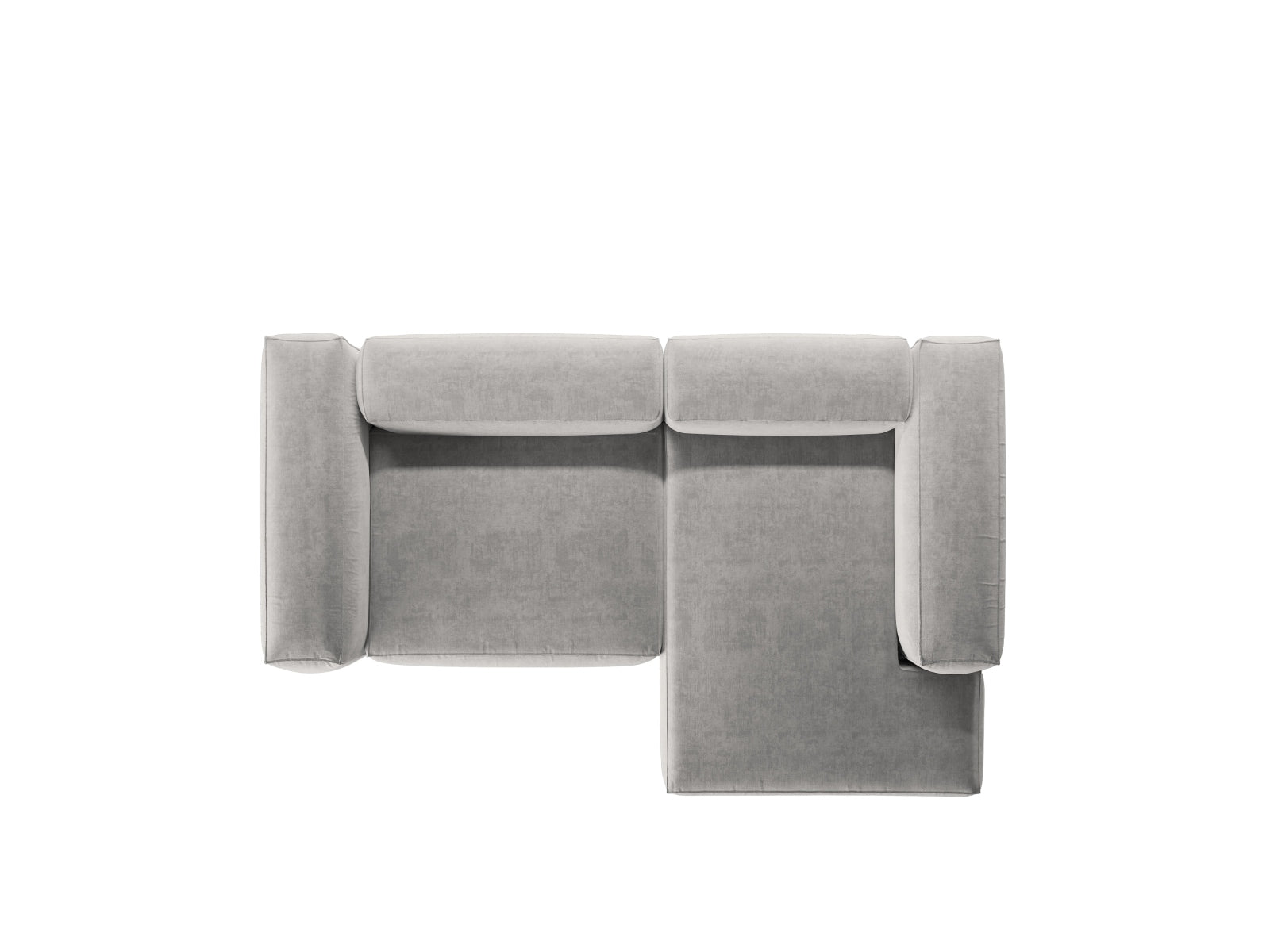 Entdecken Sie das Bergamo Modular Ecksofa rechts von Cosmopolitan Design – ein stilvolles 2-Sitzer Sofa, das Komfort und modernes Design perfekt kombiniert.