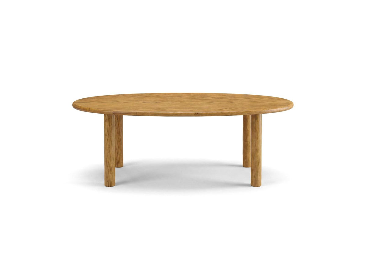 Sines Esstisch von Cosmopolitan Design mit Eichenfurnier in Black Oak-Wood, rechteckige Tischplatte auf Holzbeinen, Masse 180x100x76cm