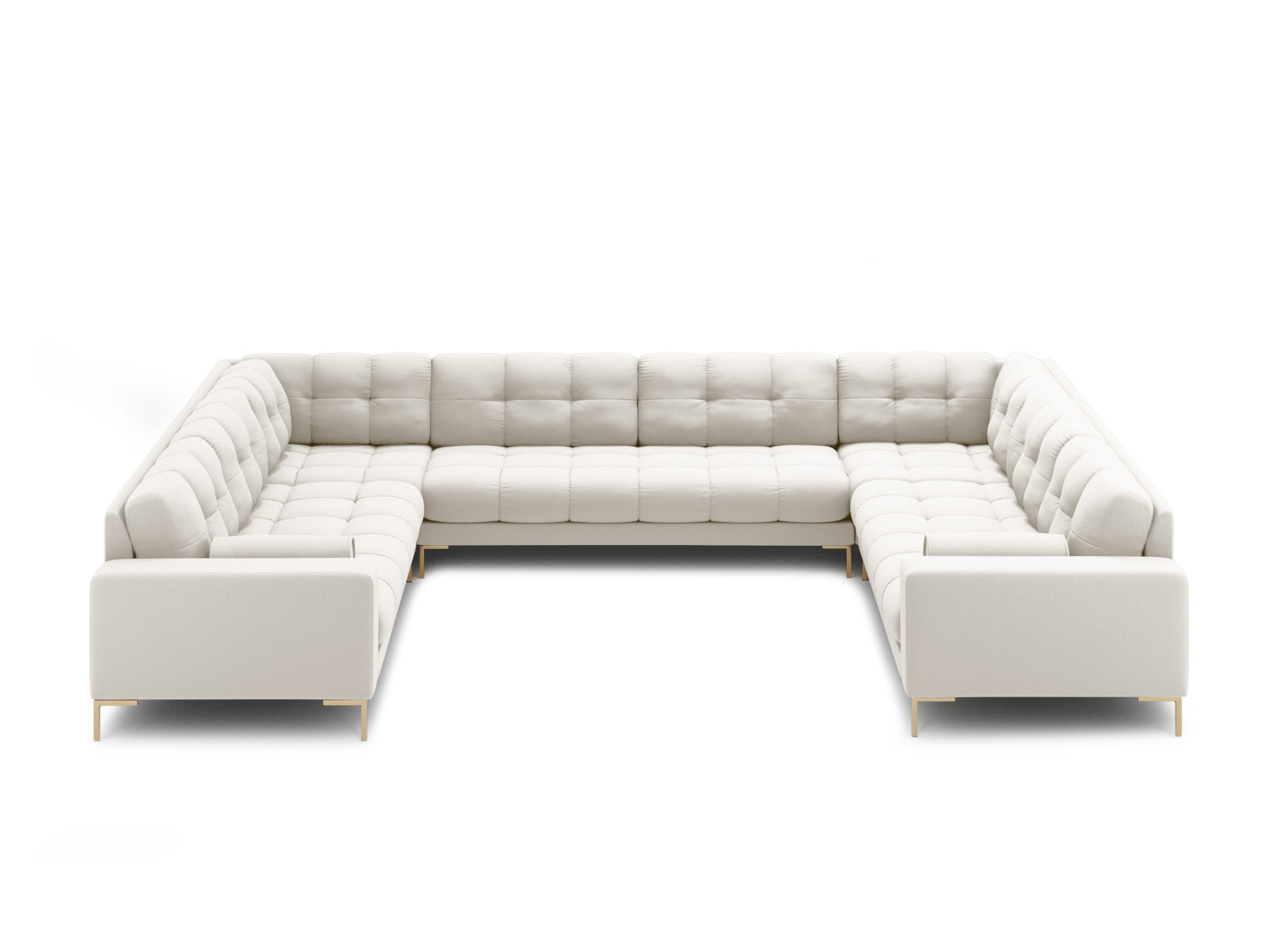 9-Sitzer Panoramic Sofa Bali in Light Beige-Neve präsentiert im Onlineshop von KAQTU Design AG. Ecksofa ist von Cosmopolitan Design