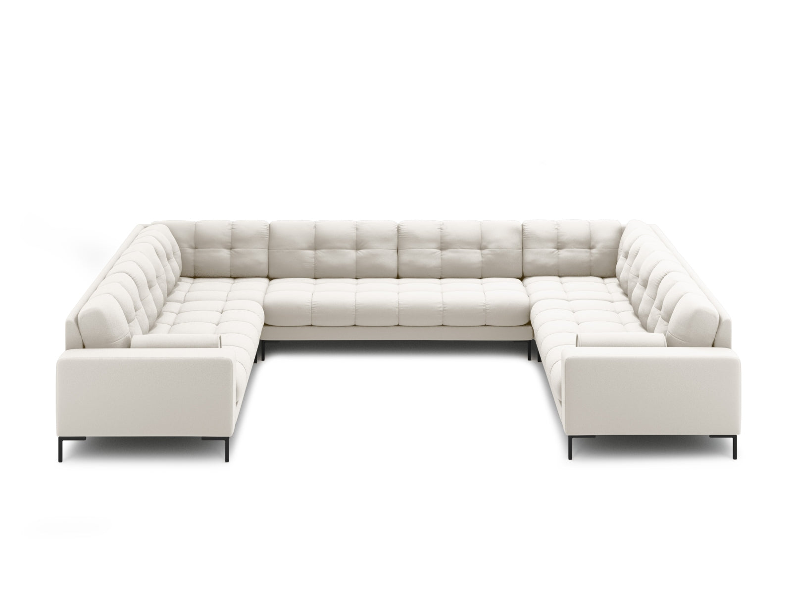 9-Sitzer Panoramic Sofa Bali in Light Beige-Neve präsentiert im Onlineshop von KAQTU Design AG. Ecksofa ist von Cosmopolitan Design