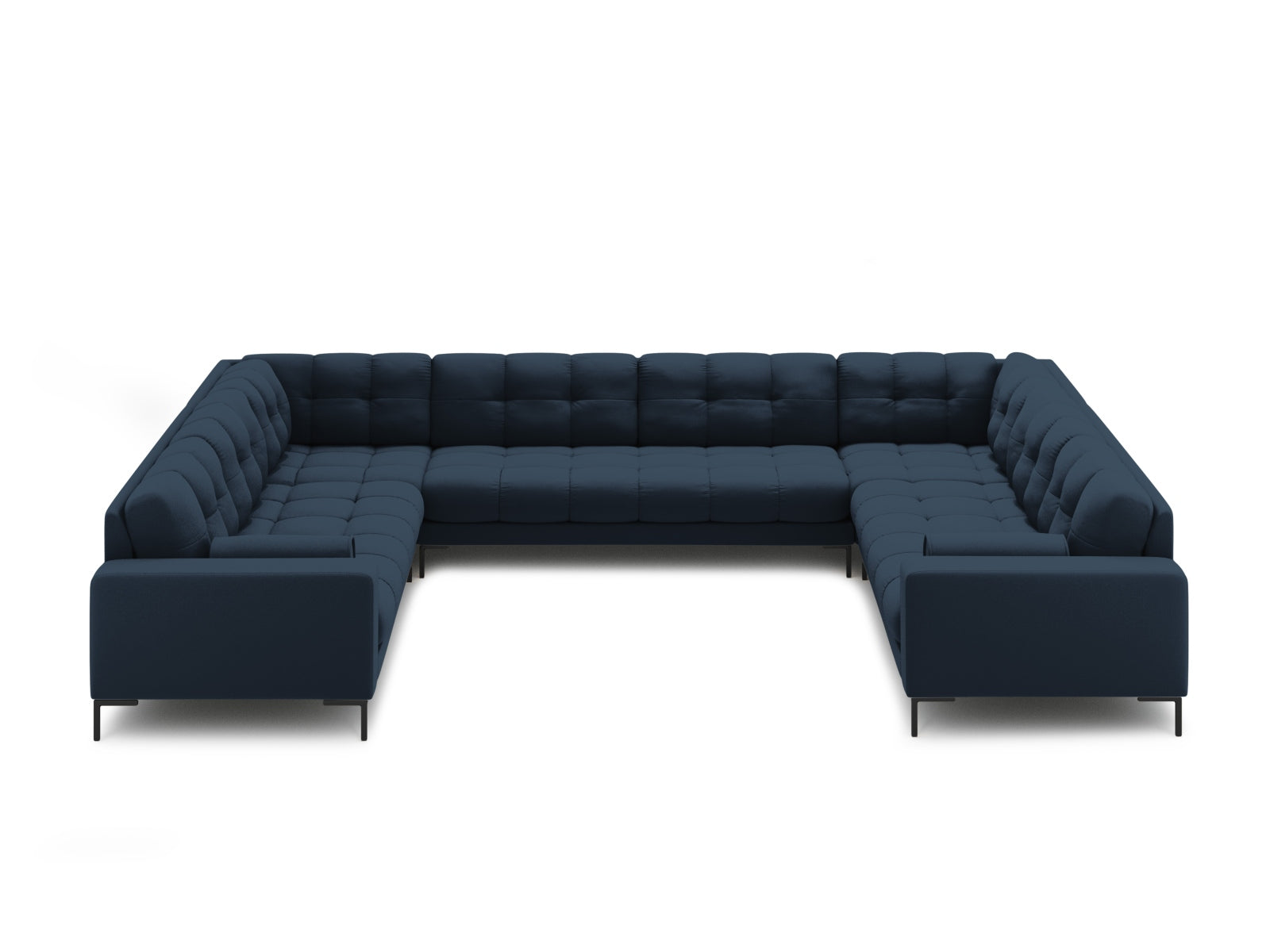 9-Sitzer Panoramic Sofa Bali in Blue-Neve präsentiert im Onlineshop von KAQTU Design AG. Ecksofa ist von Cosmopolitan Design