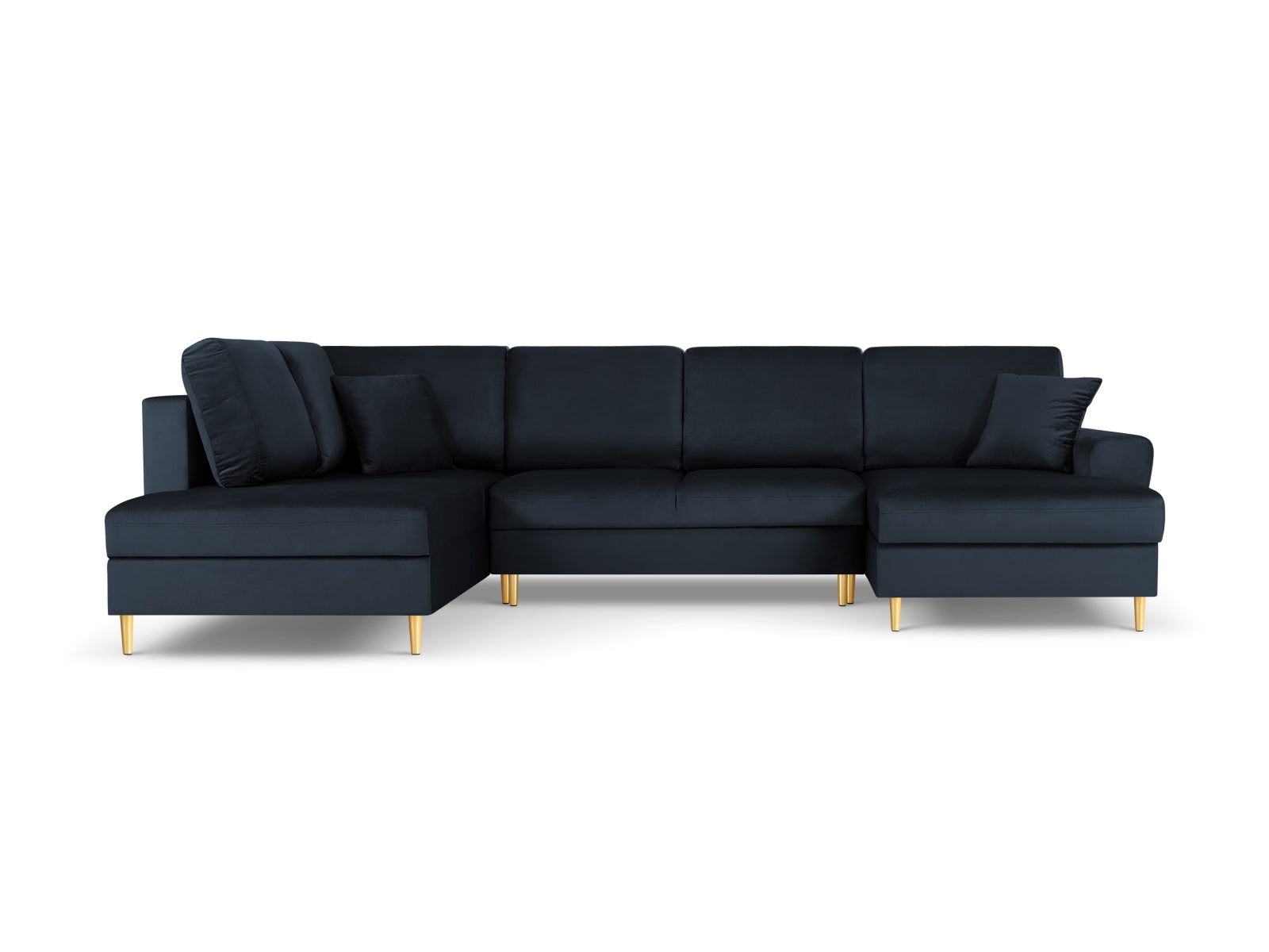 Entdecken Sie das elegante Kyoto Velour Panoramic Ecksofa links mit Stauraum und Schlaffunktion – ideal für stilvolle Wohnräume und Übernachtungsgäste.