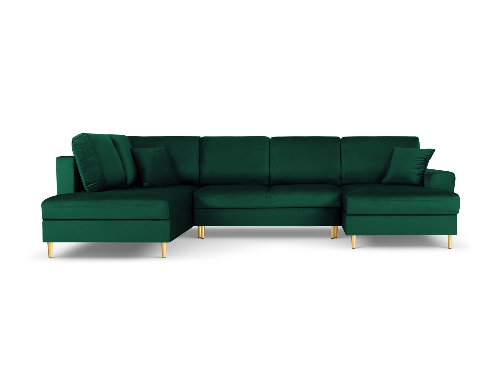 Entdecken Sie das elegante Kyoto Velour Panoramic Ecksofa links mit Stauraum und Schlaffunktion – ideal für stilvolle Wohnräume und Übernachtungsgäste.