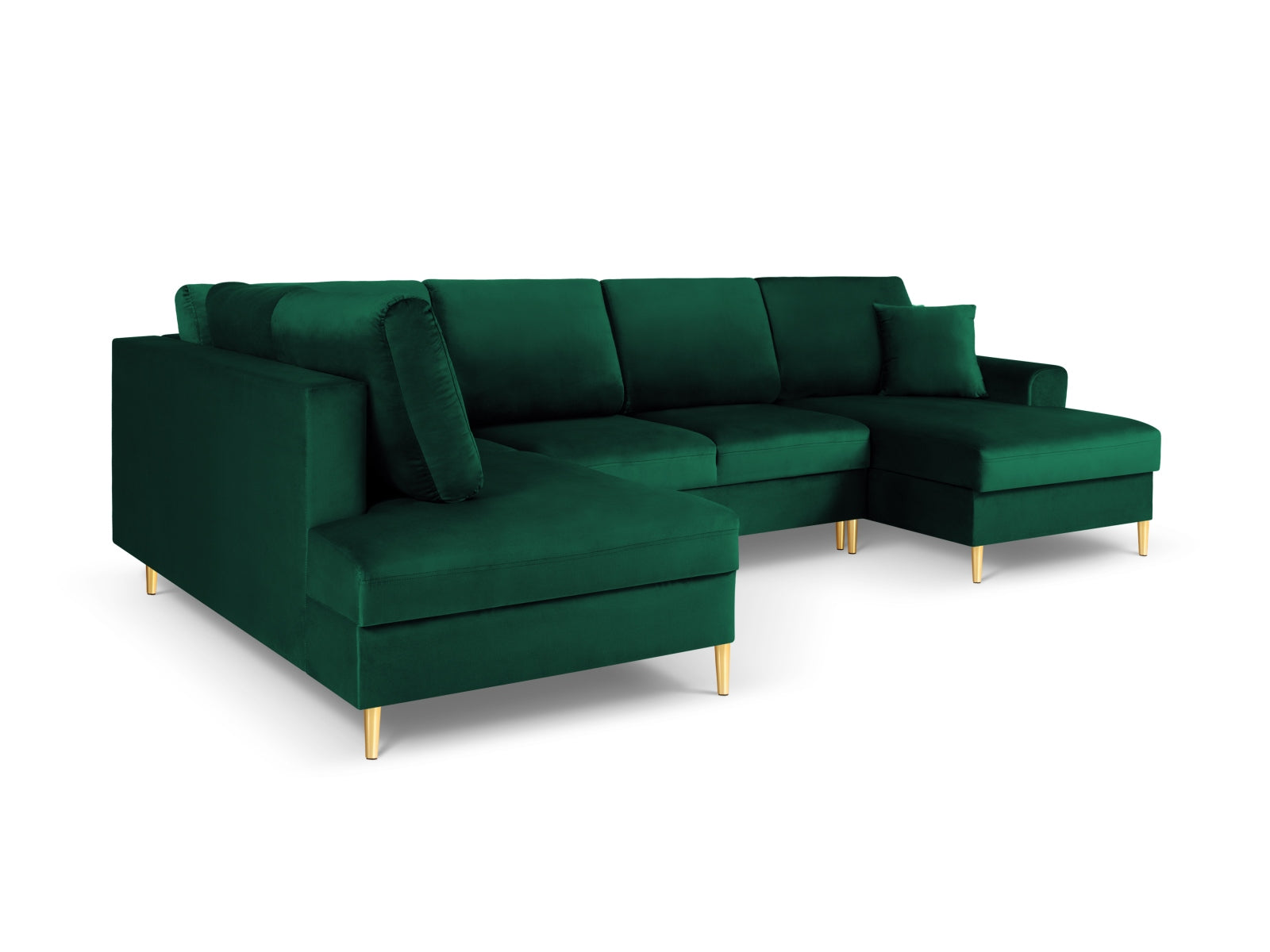 Erleben Sie das Kyoto Velour Panoramic Ecksofa links – ein stilvolles 7-Sitzer Sofa mit praktischer Schlaffunktion und viel Stauraum für Ihr Zuhause.
