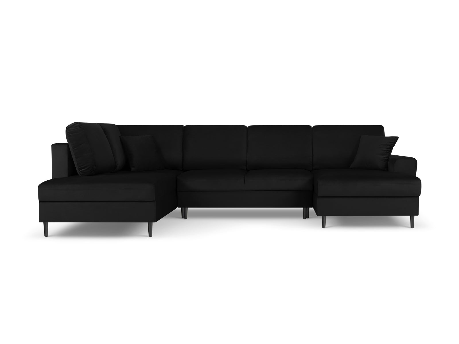 Entdecken Sie das elegante Kyoto Velour Panoramic Ecksofa links mit Stauraum und Schlaffunktion – ideal für stilvolle Wohnräume und Übernachtungsgäste.