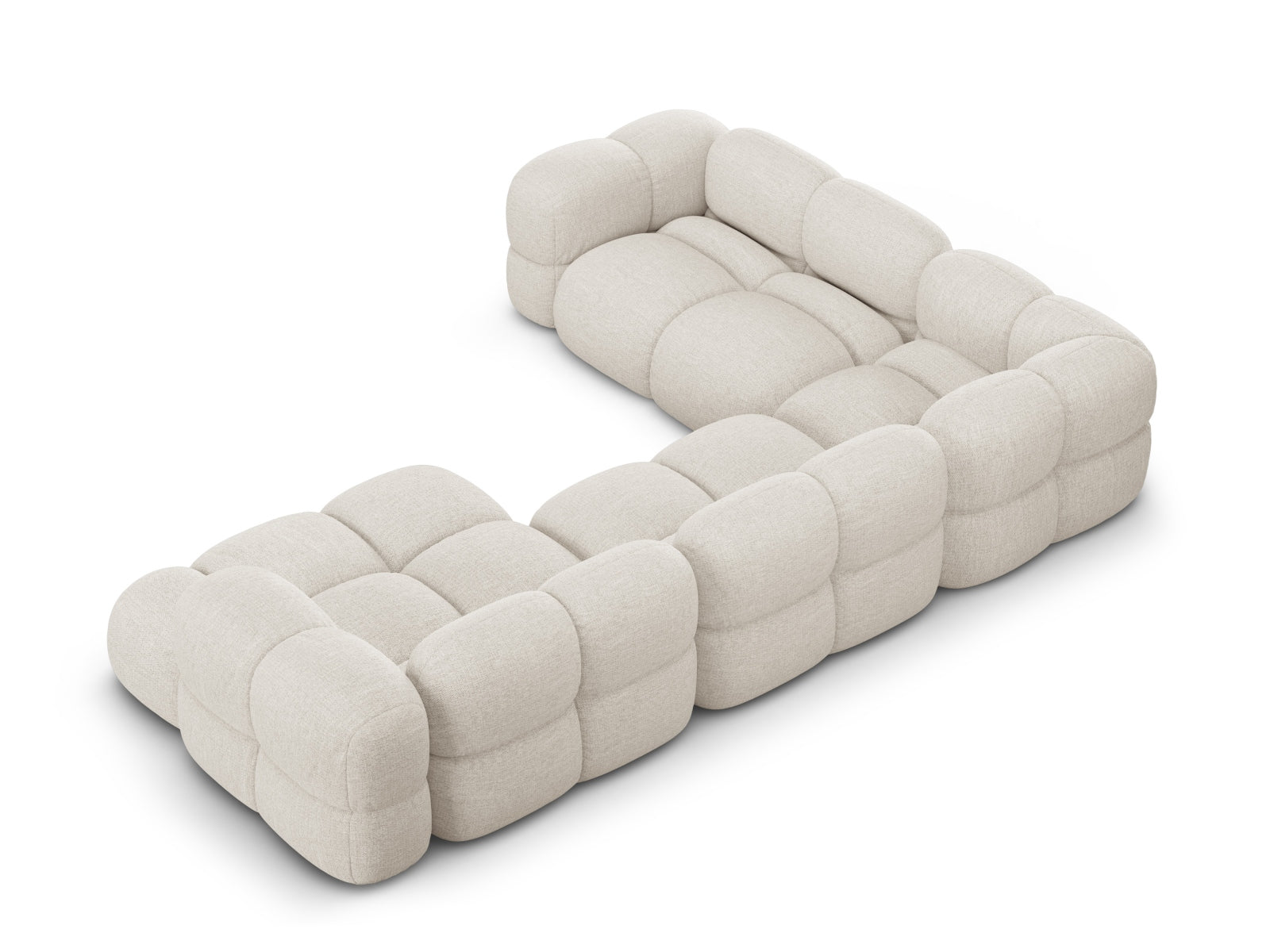 Entdecken Sie das Loretto Panoramic Ecksofa links – ein stilvolles 5-Sitzer Sofa mit 250 cm, ideal für gesellige Abende und entspannte Momente.