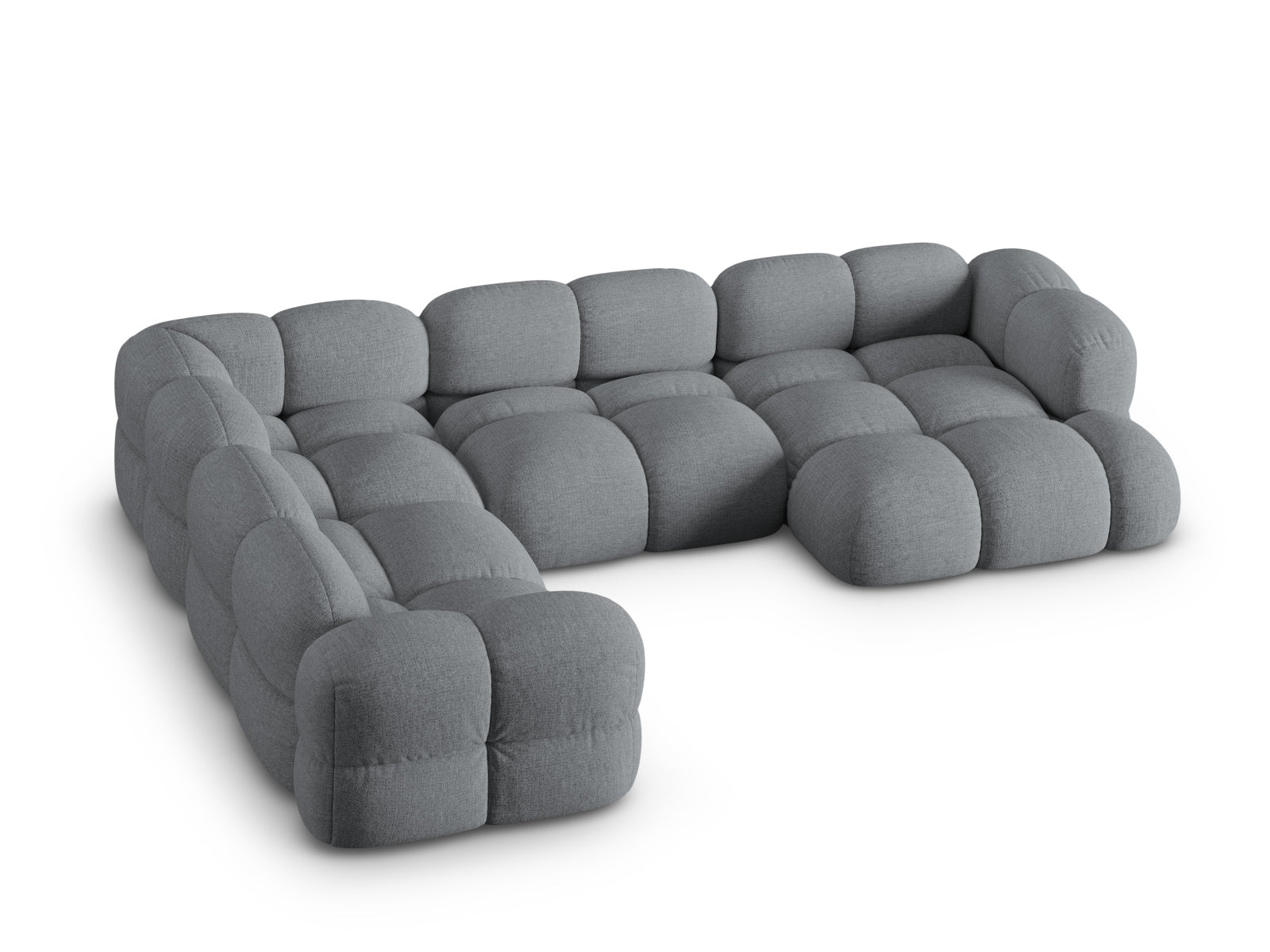 Erleben Sie das Loretto Panoramic Ecksofa links – ein 5-Sitzer mit 250 cm, das modernes Design und hohen Komfort vereint. Ideal für Ihr Wohnzimmer!
