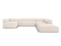 Turin panoramic corner sofa right 6 seats 270cm