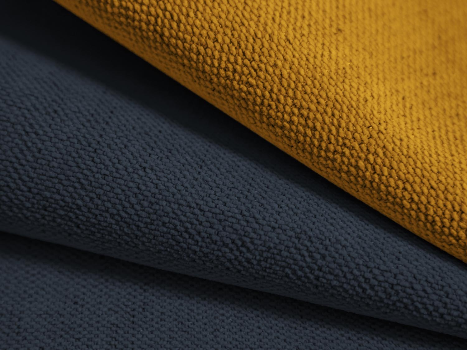 Oslo Panoramic Ecksofa rechts 7 Sitzer in Royal Blue, Yellow präsentiert im Onlineshop von KAQTU Design AG. Ecksofa rechts ist von Cosmopolitan Design