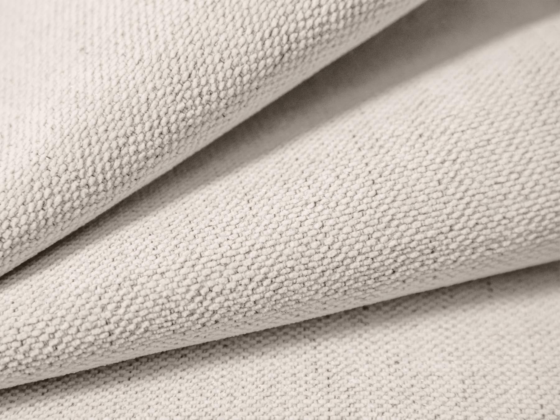 Elegantes 7-Sitzer Ecksofa Panoramic rechts Campi in neutralem Beige, ideal für komfortable Entspannung und gesellige Zusammenkünfte.
