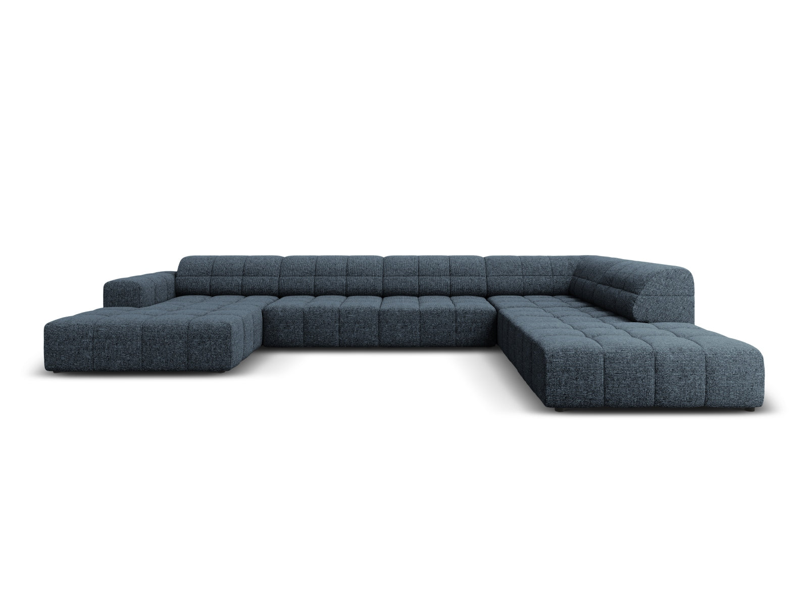 Chicago Panoramic Ecksofa rechts 7 Sitzer 262cm in Royal Blue-Haga präsentiert im Onlineshop von KAQTU Design AG. Ecksofa rechts ist von Cosmopolitan Design
