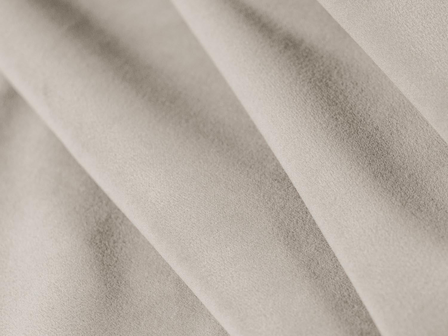 Arendal Velour Panoramic Ecksofa rechts 7 Sitzer in Ecru präsentiert im Onlineshop von KAQTU Design AG. Ecksofa rechts ist von Cosmopolitan Design