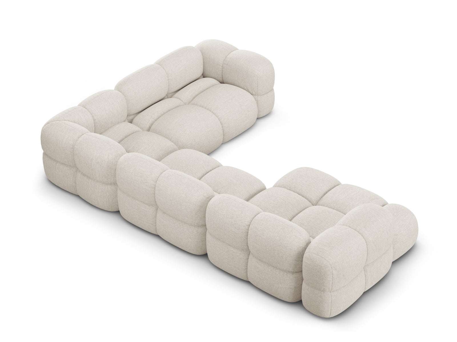 Entdecken Sie das Loretto Panoramic Ecksofa rechts – ein elegantes 5-Sitzer Sofa mit 250 cm, das Stil und Komfort in Ihr Wohnzimmer bringt. Ideal für gesellige Abende!