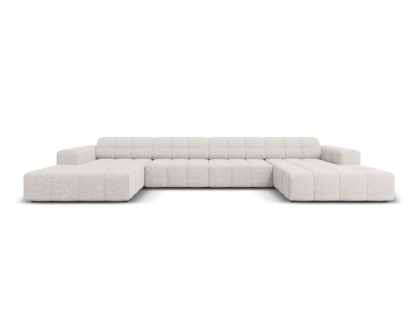 Chicago Panoramic Sofa 6 Sitzer 166cm in Light Grey-Haga präsentiert im Onlineshop von KAQTU Design AG. 5er Sofa ist von Cosmopolitan Design