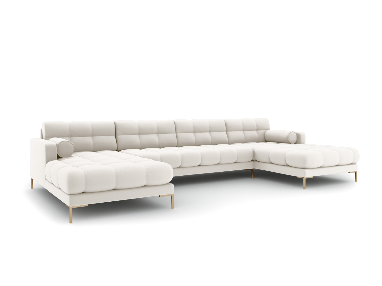 7-Sitzer Panoramic Sofa Bali in Light Beige-Neve präsentiert im Onlineshop von KAQTU Design AG. Ecksofa ist von Cosmopolitan Design