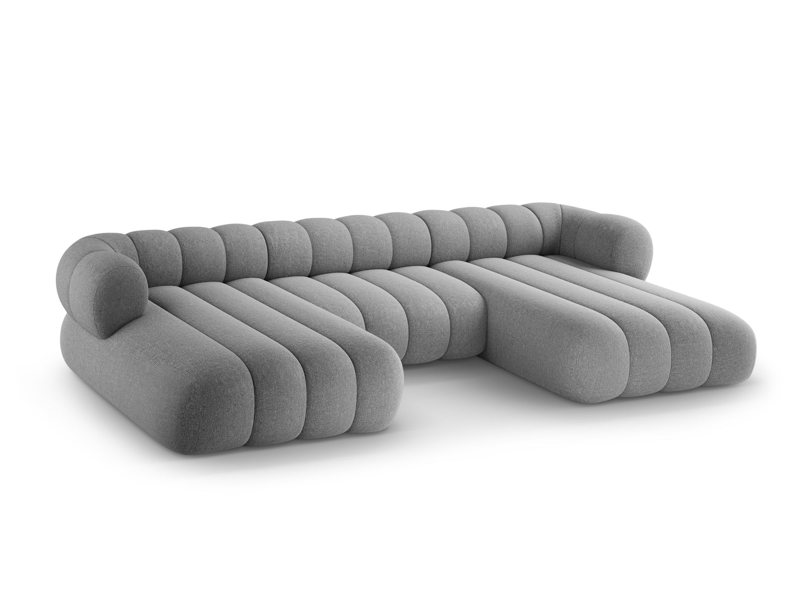Modernes 6-Sitzer Koge Panoramic Sofa in Navy Blue-Eden, perfekt für gesellige Runden und stilvolle Einrichtung.